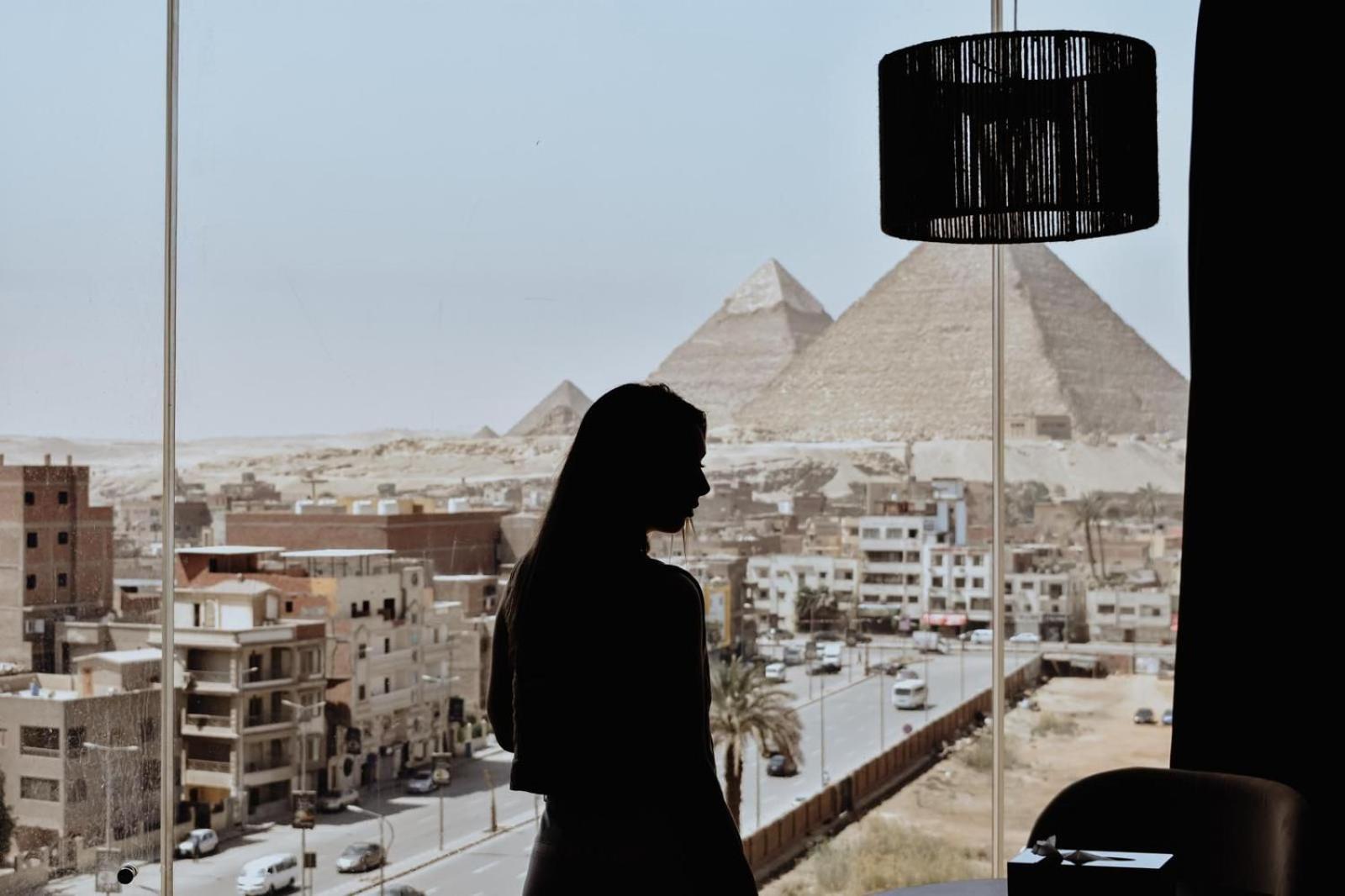 Хостел Rotana Pyramids View Nazlet el-Sisi Экстерьер фото